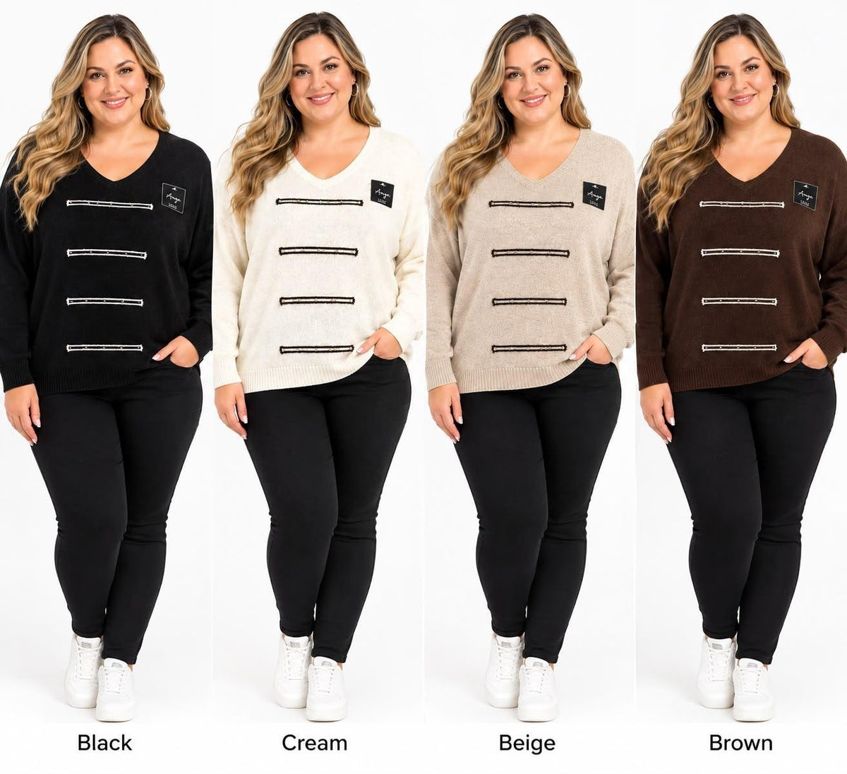 Plus Size Miltary Jumpers