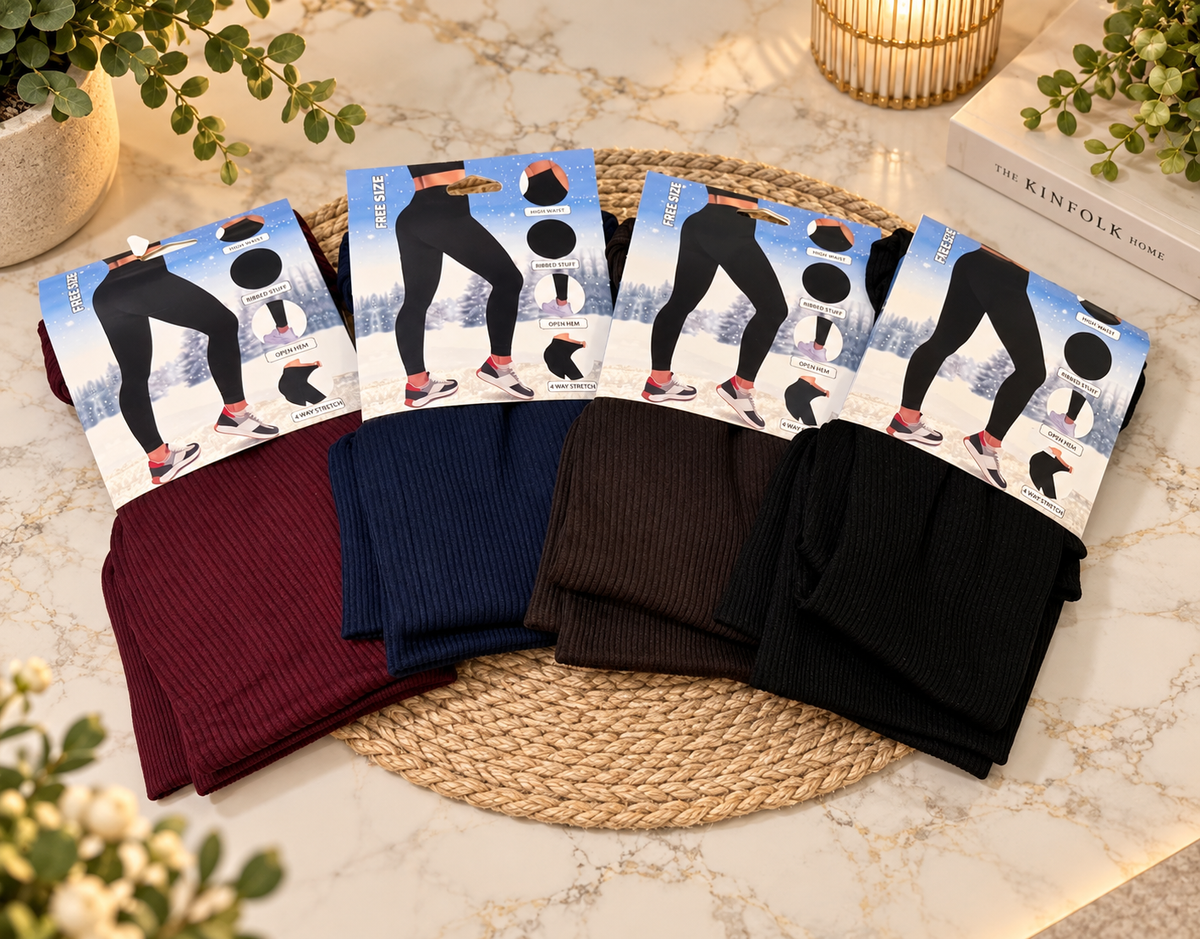 Ribbed Leggings 8-20