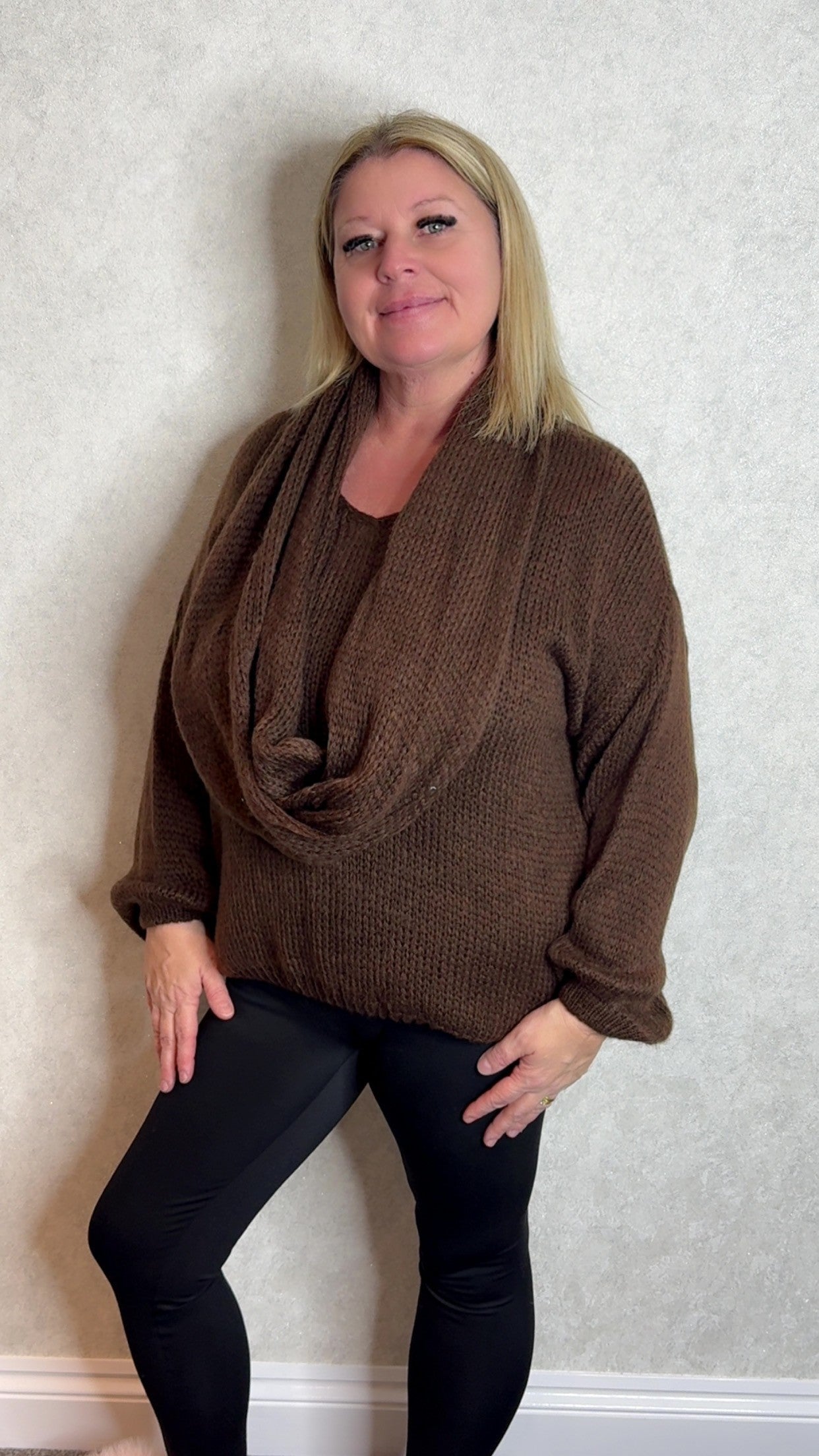 Amanda Jumper With Snood