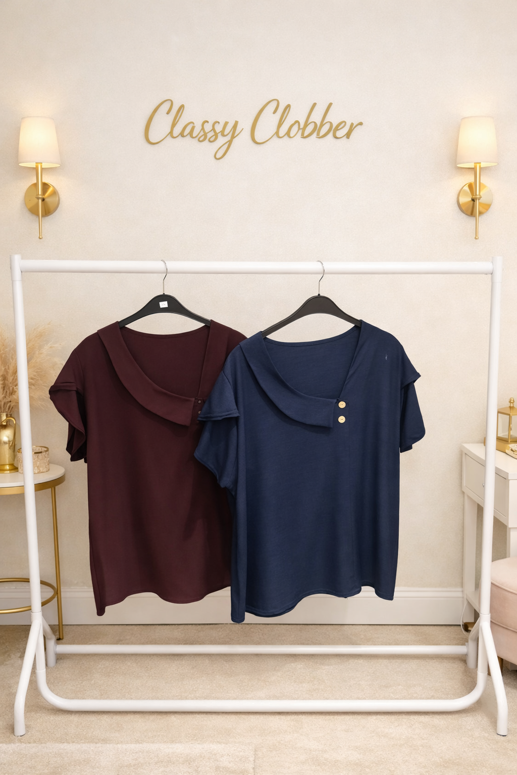 Plus Size Button Tops 18/26