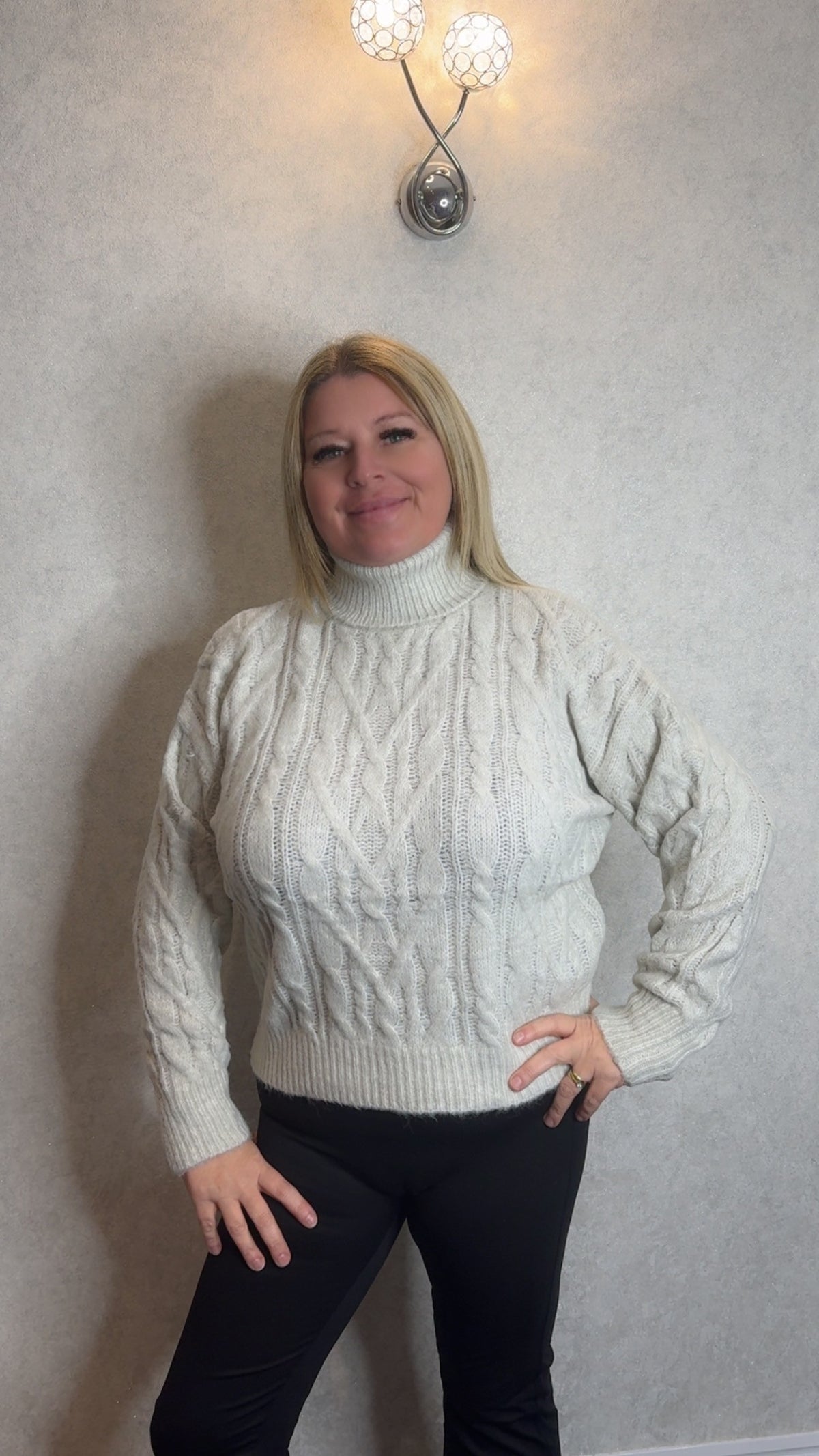Soft Cable Knit Jumper