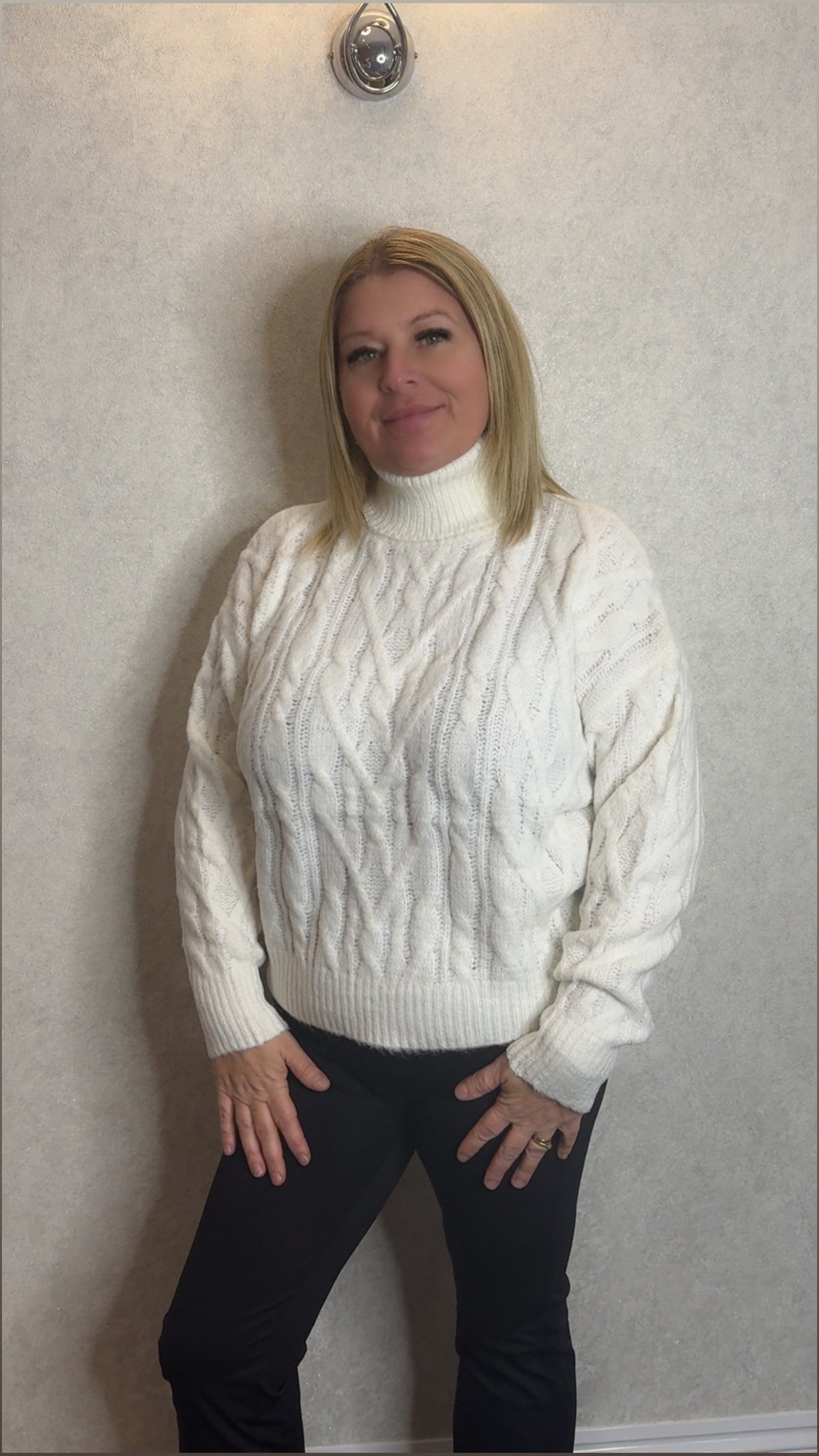 Soft Cable Knit Jumper