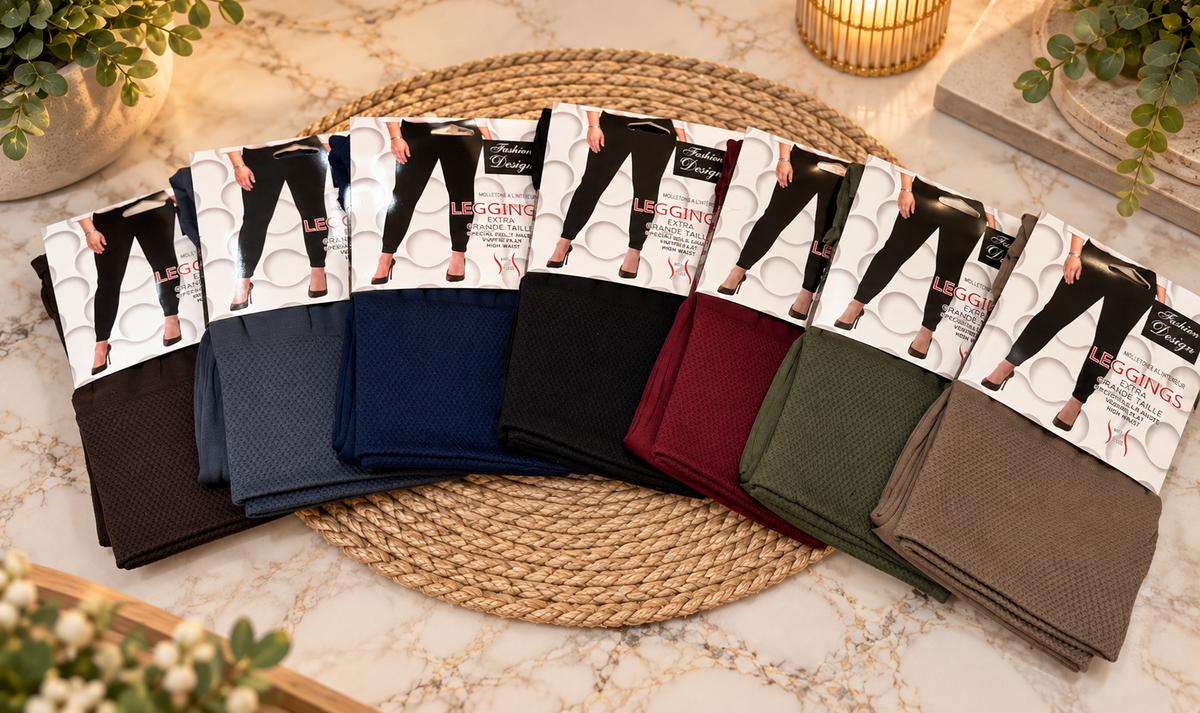 Plus Size High Waisted Leggings