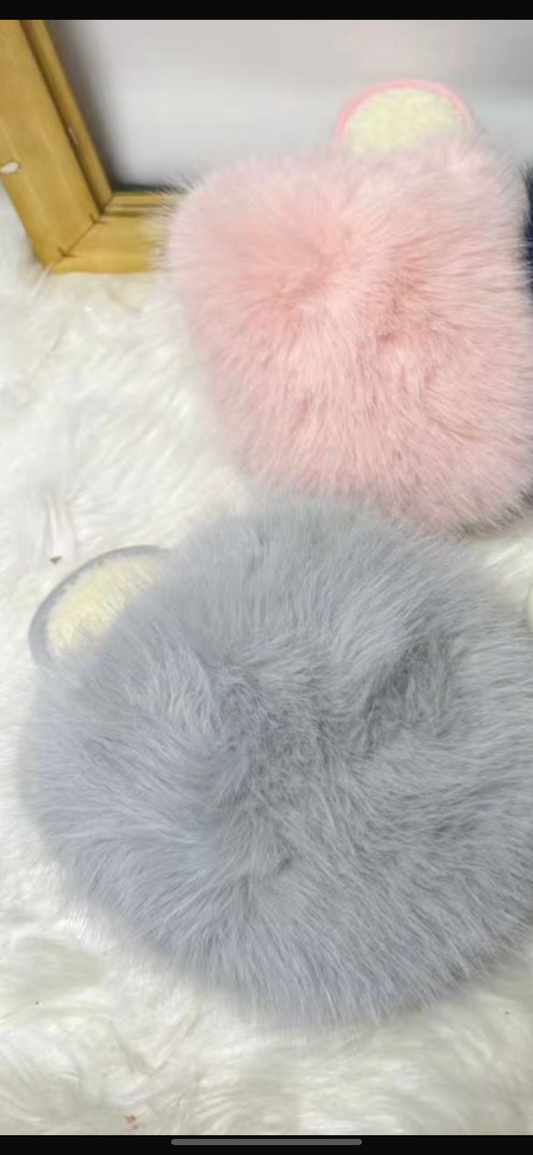 Lyla Kids Fluffy Slippers