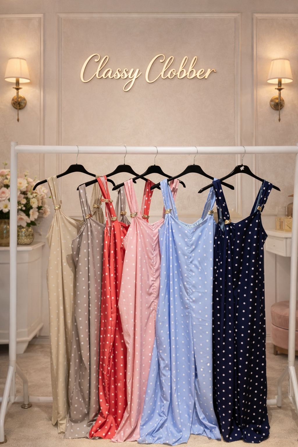 Spotty Jumpsuits 8-16