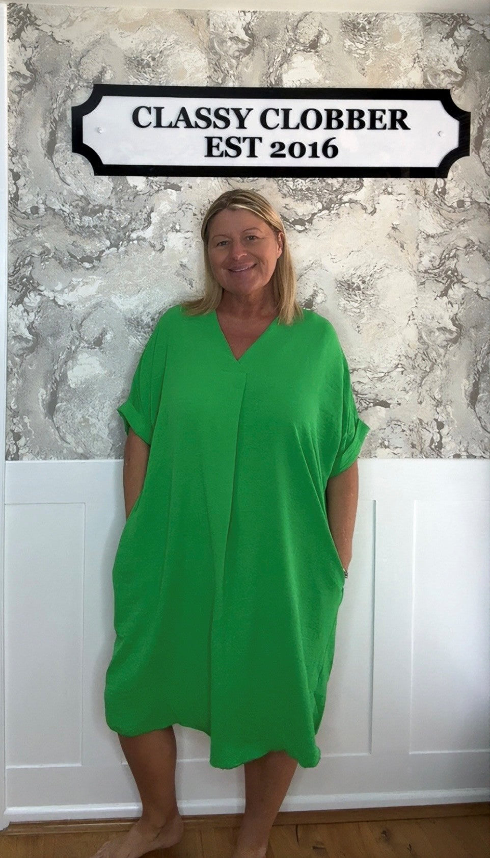 Elena Short Sleeve Dress